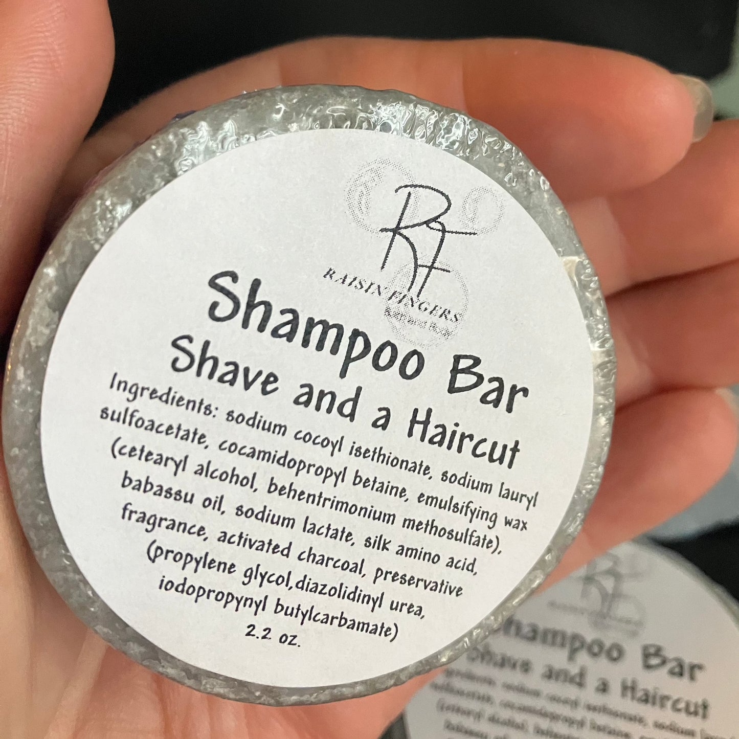 Shave and a Haircut Handmade Shampoo Bar