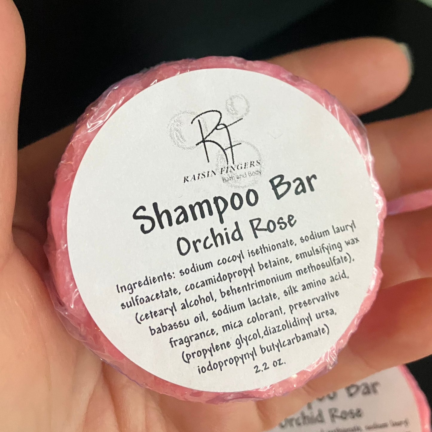 Orchid Rose Handmade Shampoo Bar