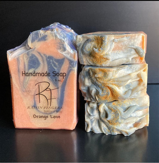 Orange Love Handmade Soap