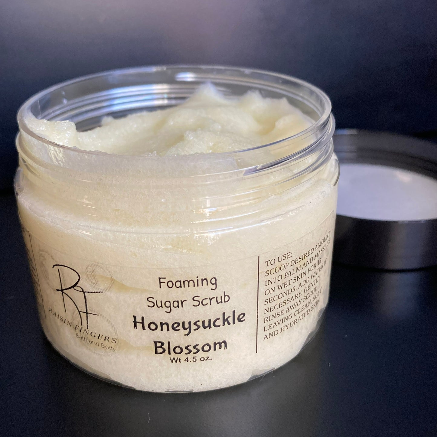 Honeysuckle Blossom Handmade Foaming Sugar Scrub
