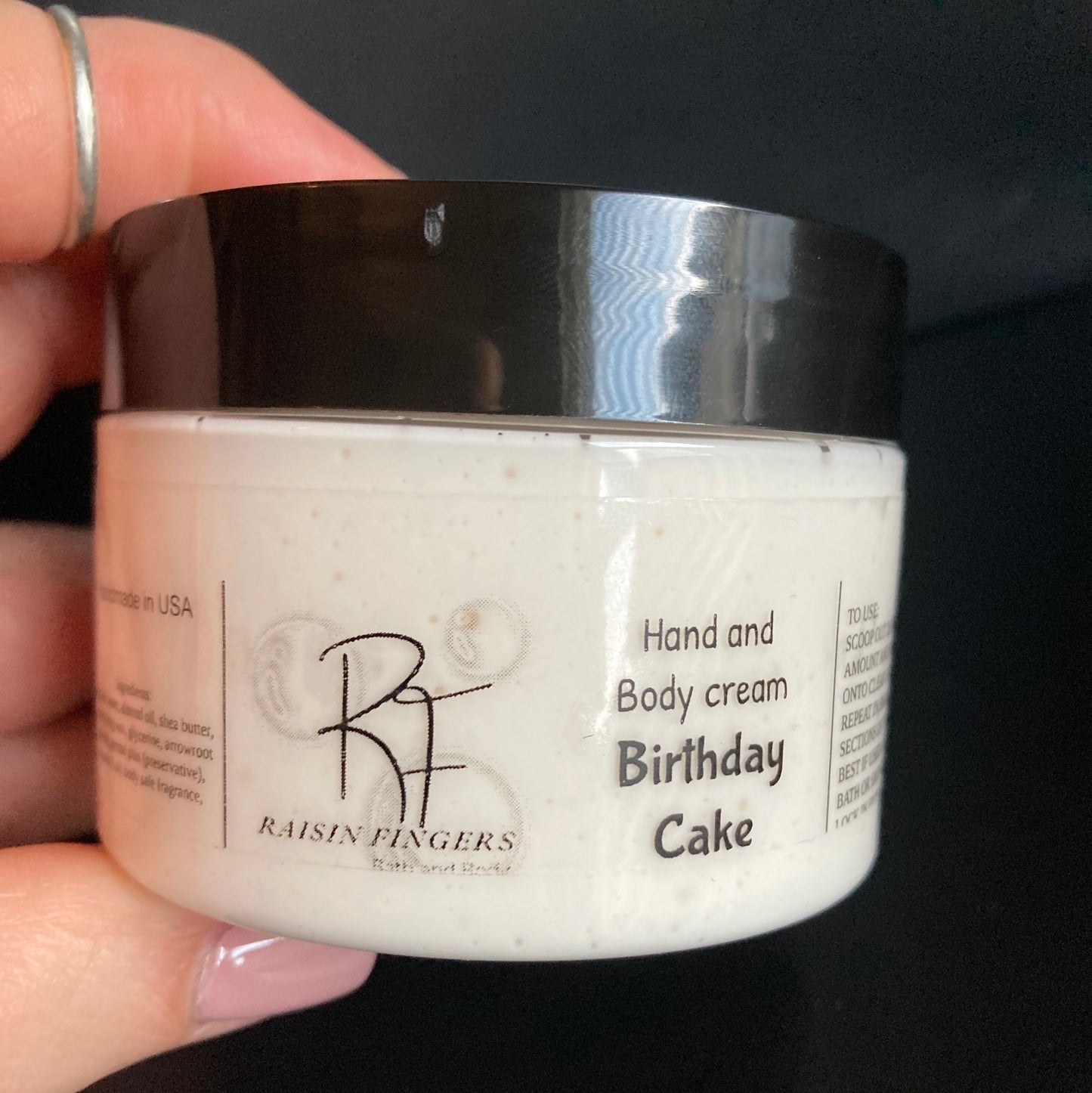 Birthday Cake Hand and Body Cream